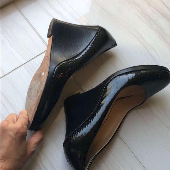 Cole Haan Patent Leather Wedge - Picture 3 of 7